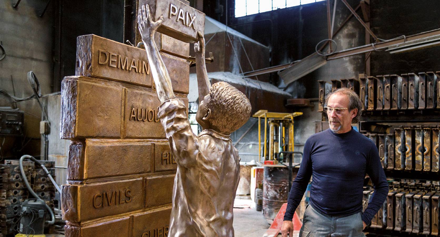 L'Artisan d'art Joel Vergne labelisé french fab